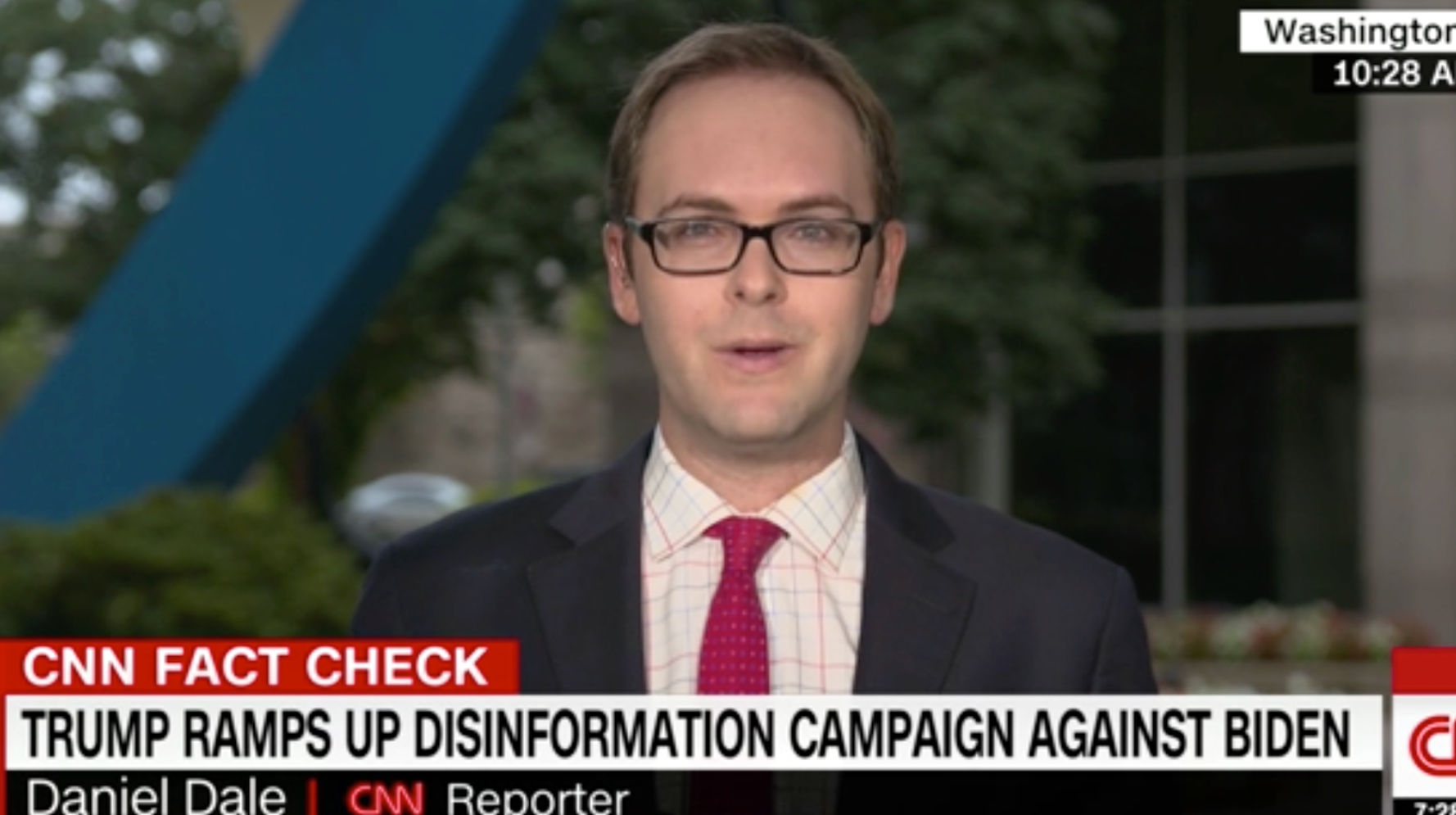 CNN Fact-Checker: Trump's 'Dark Shadows' Claim Is 'Almost Too Stupid