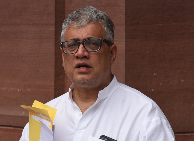 Trinamool Congress (TMC) leader Derek O'Brien' seen during the Budget session, at Parliament on July...