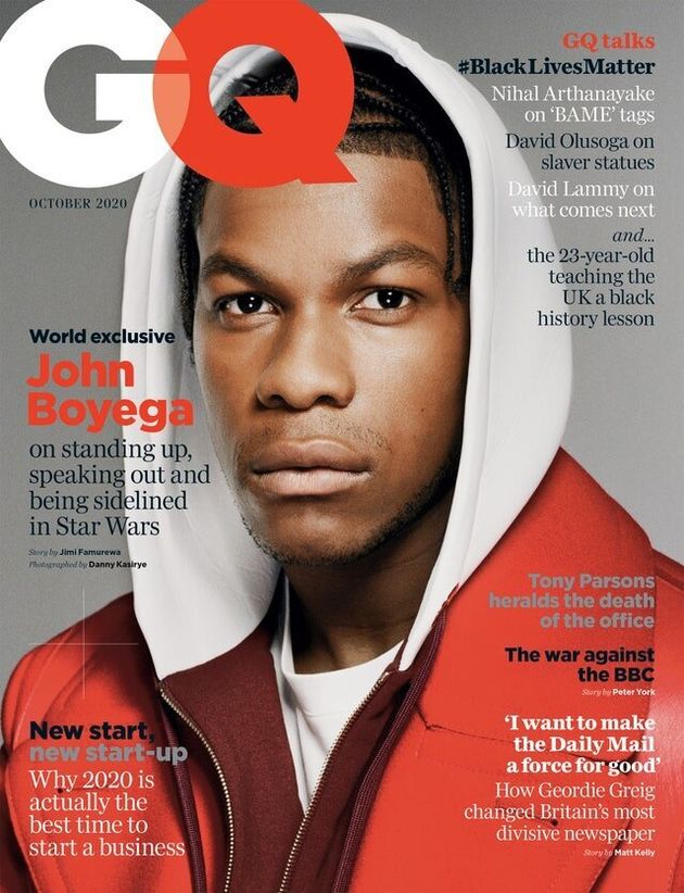 John Boyega on the cover of GQ