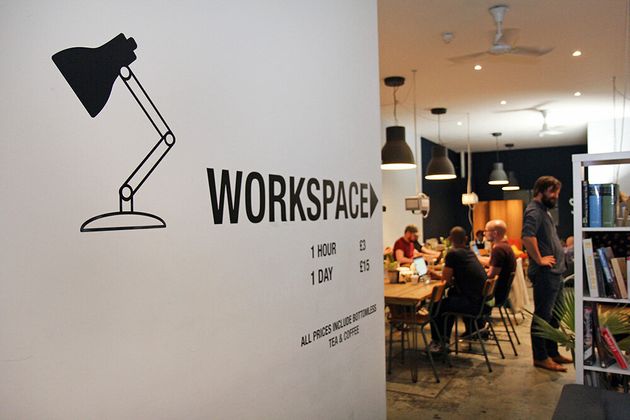 Brixton coffee house-cum-co-working-space, CAYA