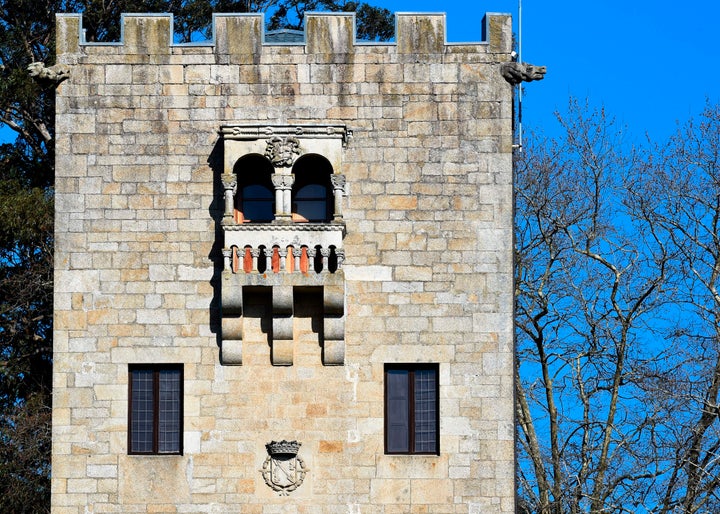 La Torre de la Quimera, la más alta del Pazo de Meirás.