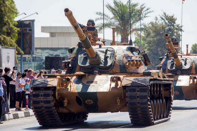 Turkish Battle Tank Parades ...