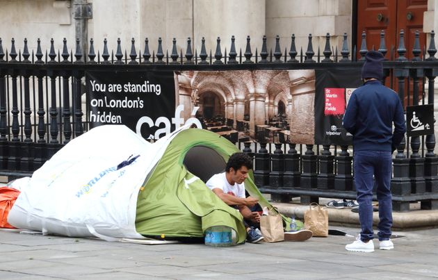 Use Empty Office Blocks To Solve Winter Homeless Shelter Crisis Say Campaigners Huffpost Uk