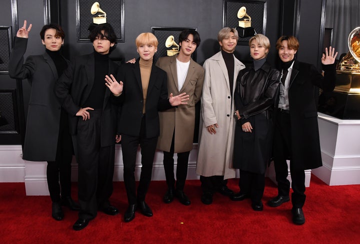 BTS @ Grammy's Awards 2020