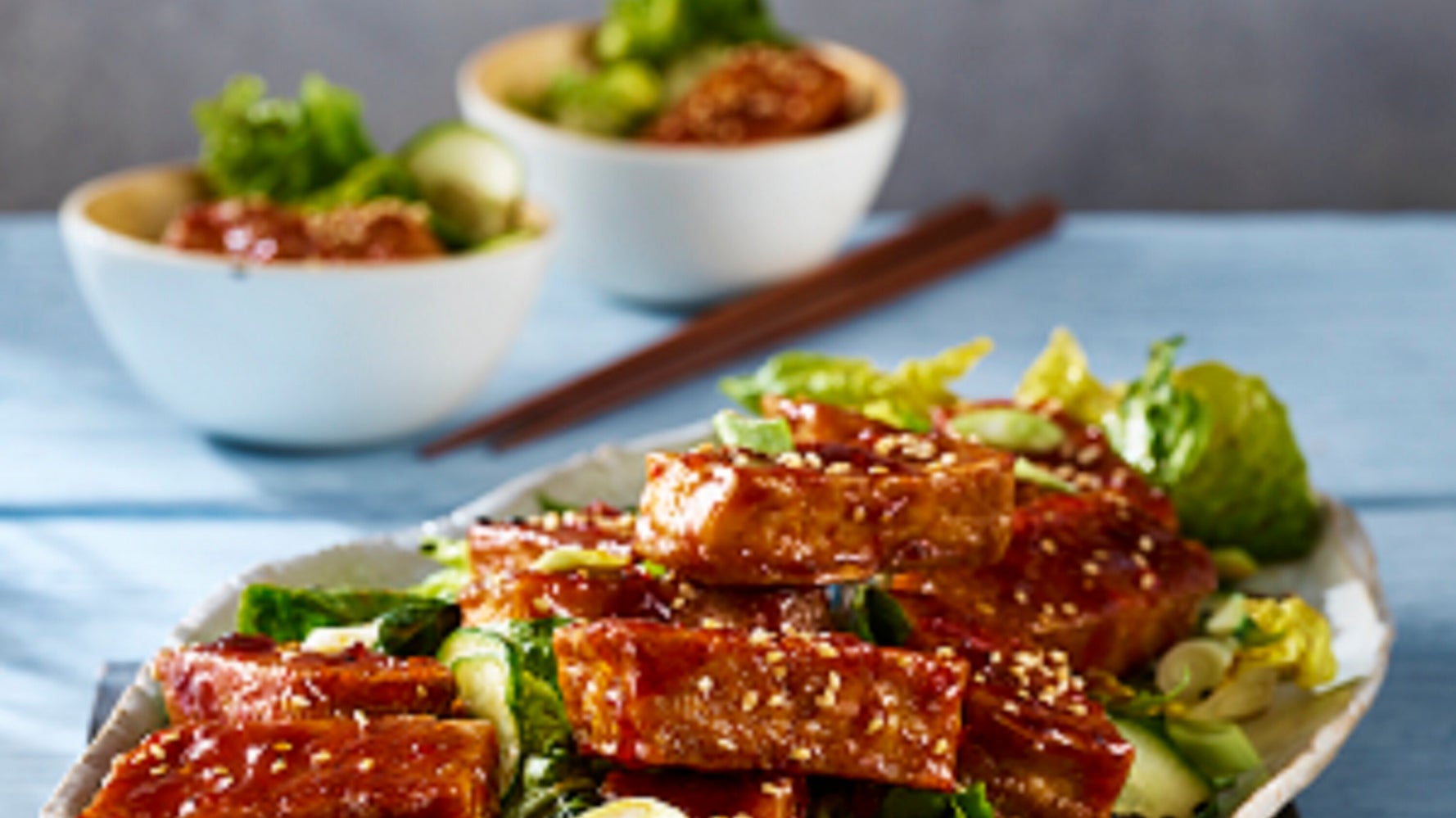 This Crispy Tofu With Spicy Sichuan Glaze Salad Recipe Will Win Over Your Kids - Vimarsana News