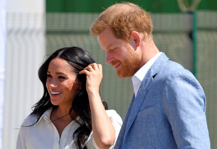 Meghan Markle y el príncipe Harry.