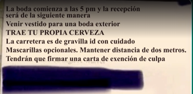 Recibe La Invitacion De Boda Mas Indignante Que Se Recuerda Ojo A Los Requisitos El Huffpost