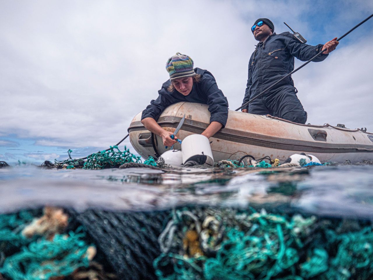 The Ocean Voyages Institute has been working to clean up the Great Pacific Garbage Patch for over a decade.