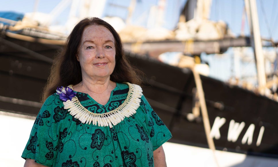 "We are on a roll," said Mary Crowly, founder of the Ocean Voyages Institute, of their efforts to clean up the Great Pacific 