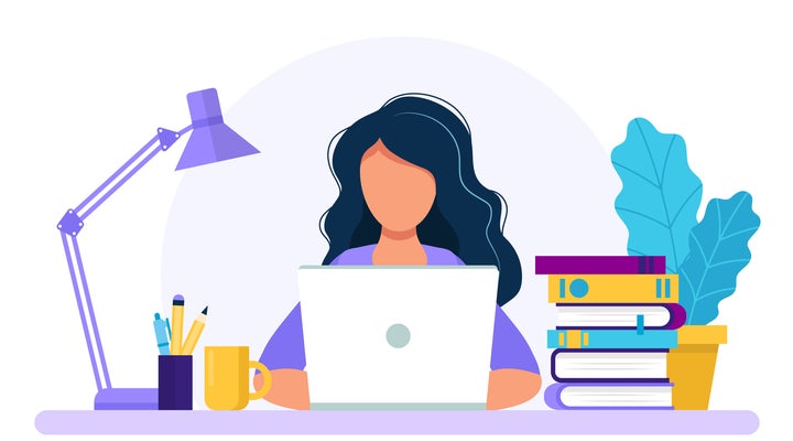 L'apprentissage en ligne a éliminé bon nombre d'obstacles auxquels elle est habituellement confrontée en classe, souligne une étudiante.