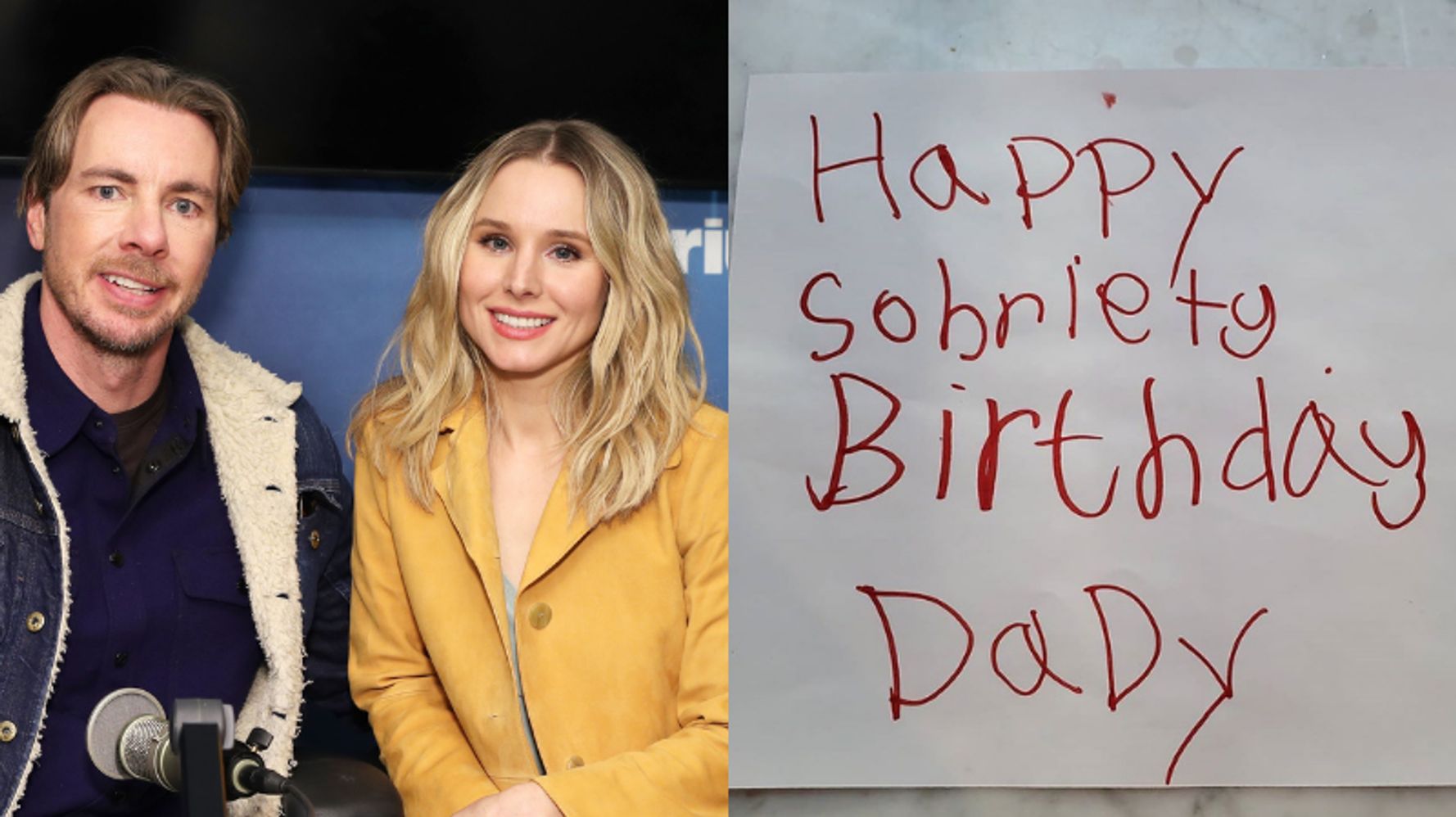 Dax Shepard S Daughter Made Him A Card For His Sobriety Birthday Huffpost Canada Parents