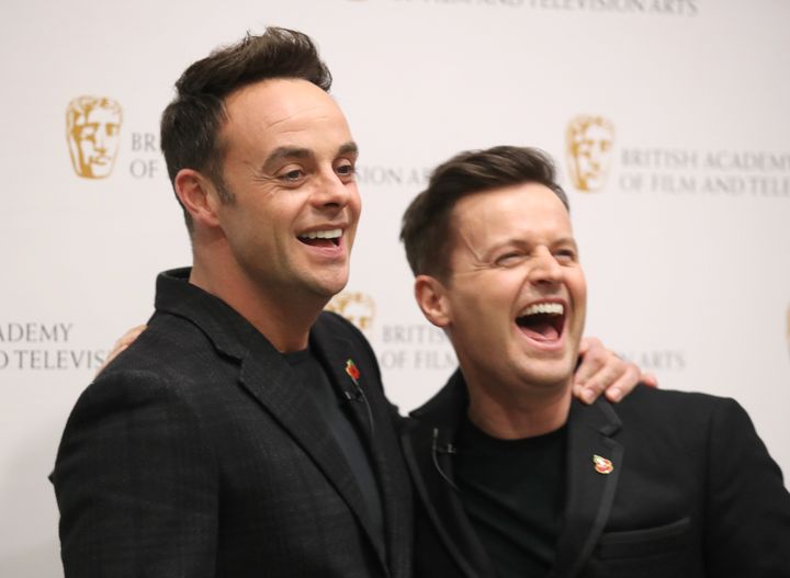 Ant and Dec, pictured in 2019
