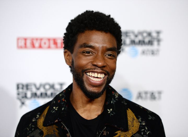Chadwick Boseman, pictured in 2019