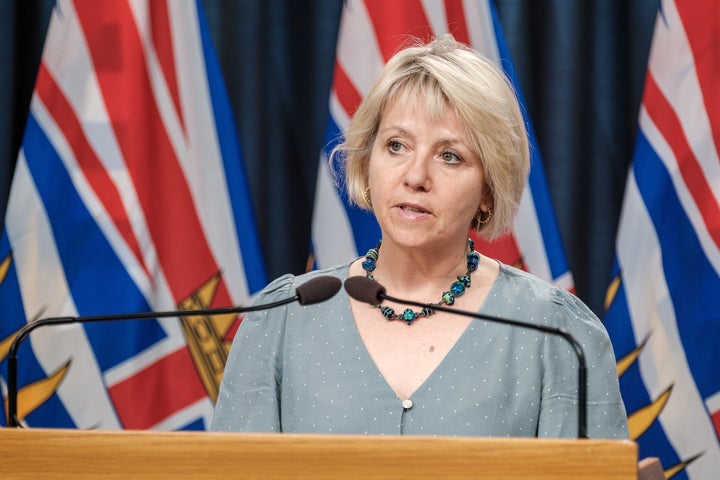 B.C. chief medical officer Dr. Bonnie Henry provide an update on COVID-19 on Aug. 10, 2020.