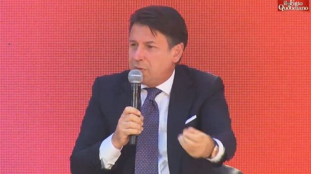 Giuseppe Conte at the event party