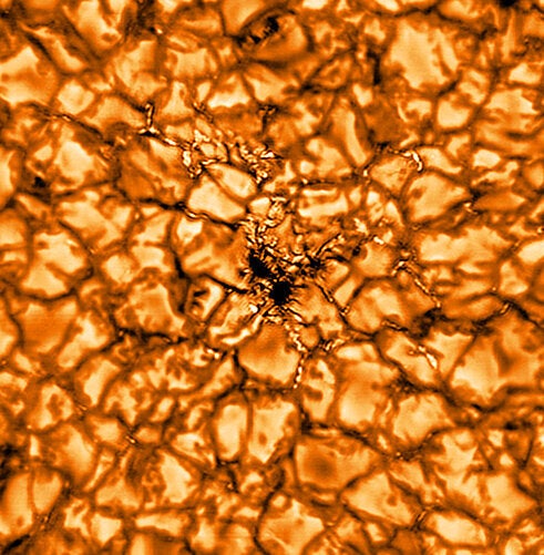 A high-resolution view of the sun's solar magnetic
