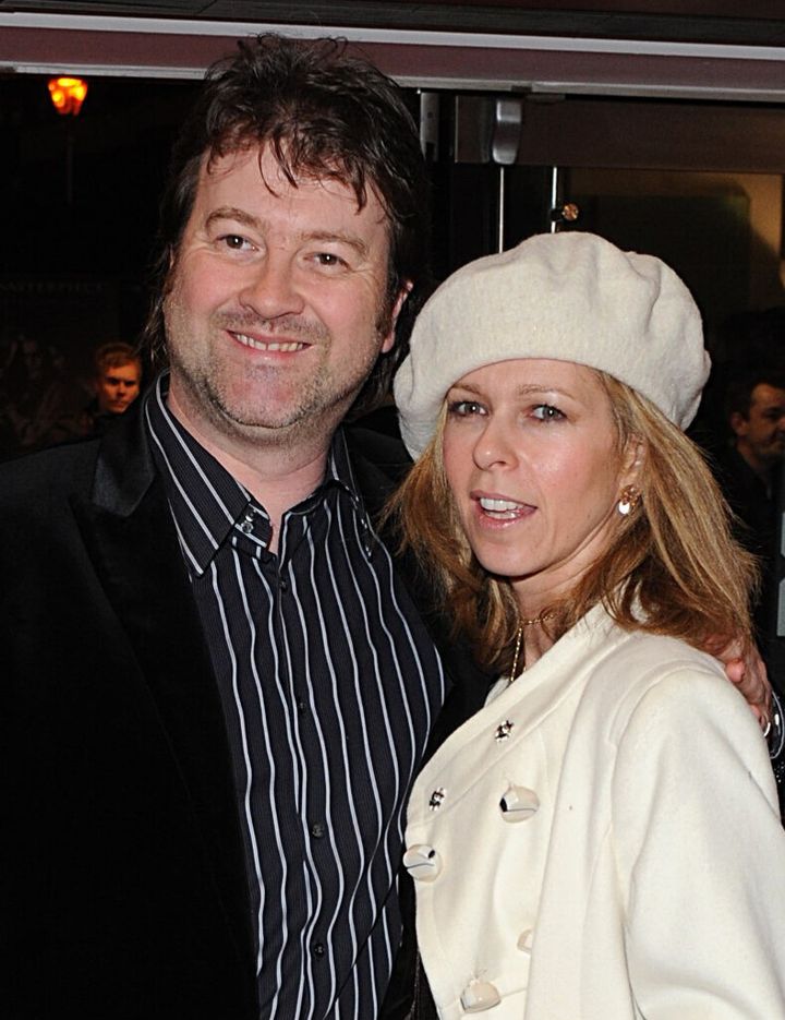 Kate Garraway and her husband Derek Draper. 