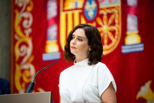 La presidenta de la Comunidad e Madrid, Isabel D&iacute;az
