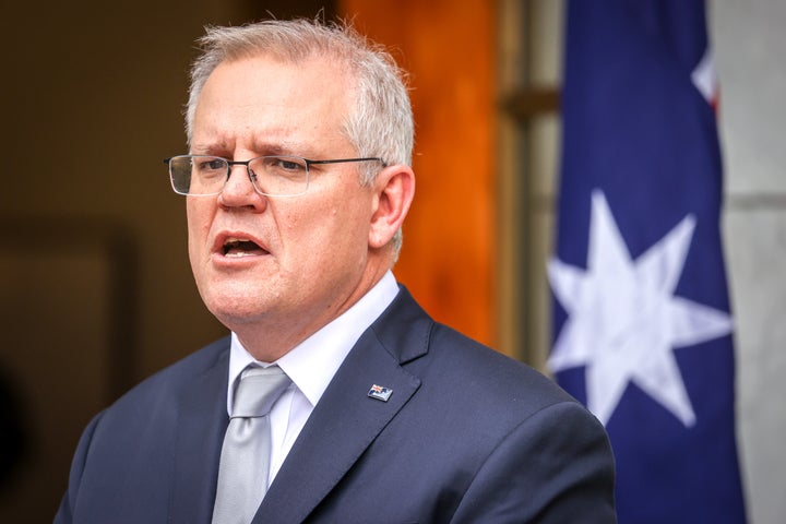 Australian Prime Minister Scott Morrison.