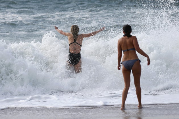 The sea is at its warmest in September