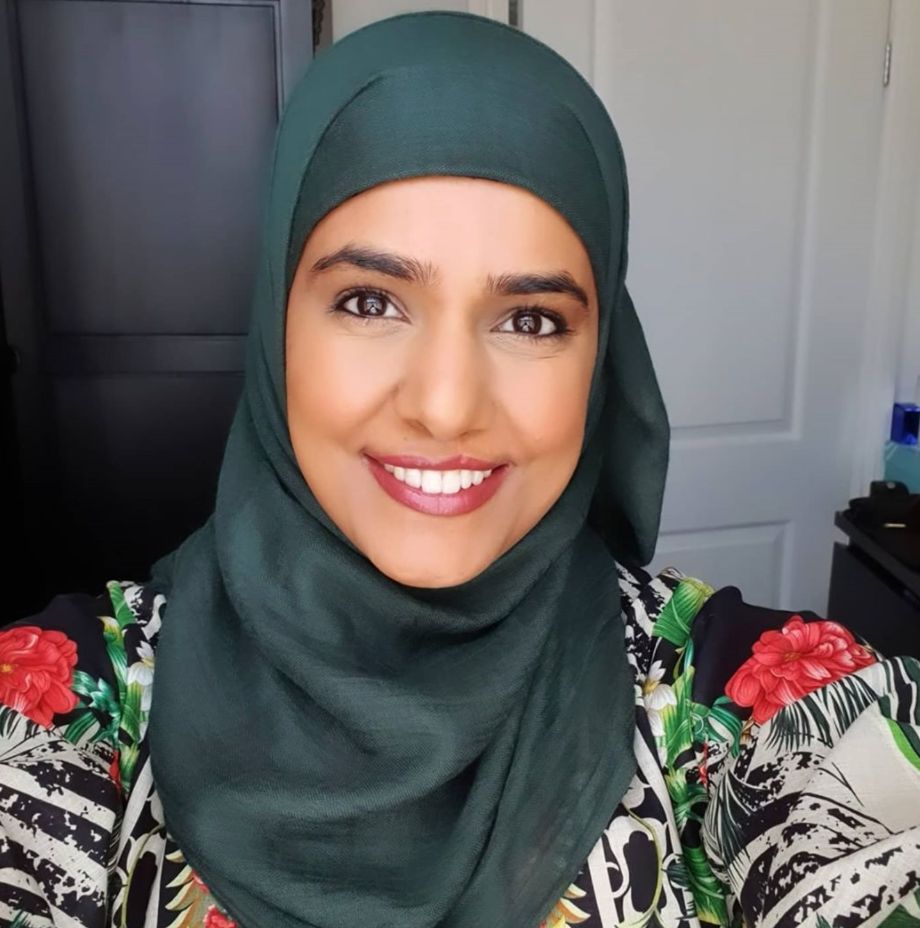 Kiran Rahim, paediatric registrar who wears a hijab in the NHS