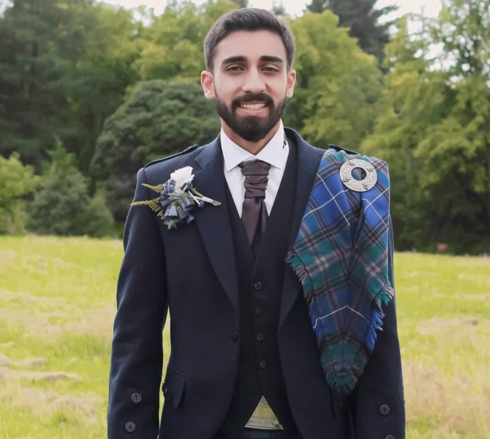 Usman, 25, a medical student in