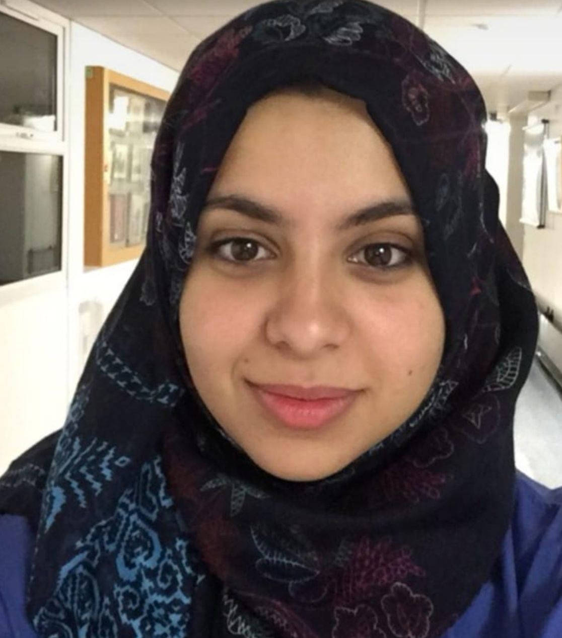 Zineb Mehbali, 32, a registrar in obstetrics and gynaecology