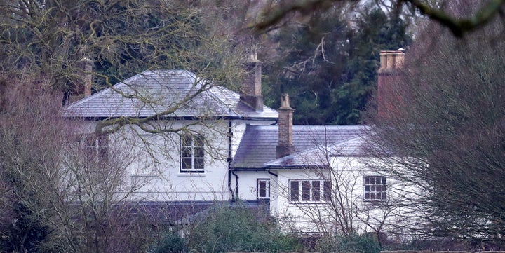 A general view of Frogmore Cottage at Frogmore Cottage in Windsor, England.