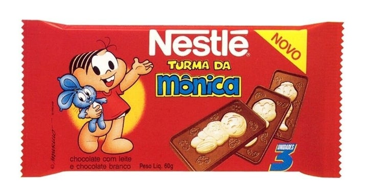 Chocoalte Nestlé da Turma da Mônica