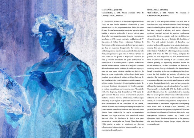 Diana Larrea, la artista que comparte exposición con otras cien que la