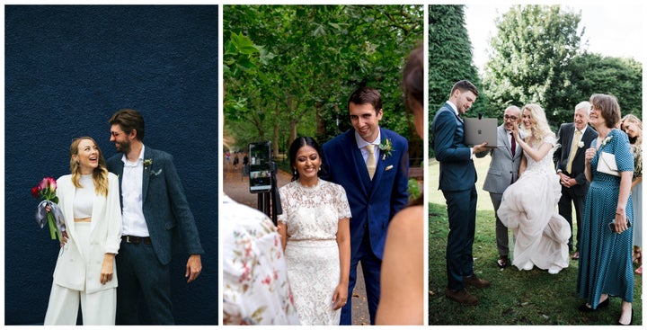Covid Wedding Ideas Uk 11 Gorgeous Photos Of Small-Scale Weddings In A Pandemic World | HuffPost UK Life