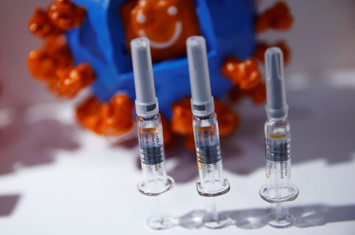 Eικόνα από τα εργαστήρια παρασκευής εμβολίων της Sinovac Biotech Ltd. 5 Σεπτεμβρίου 2020. REUTERS/Tingshu Wang
