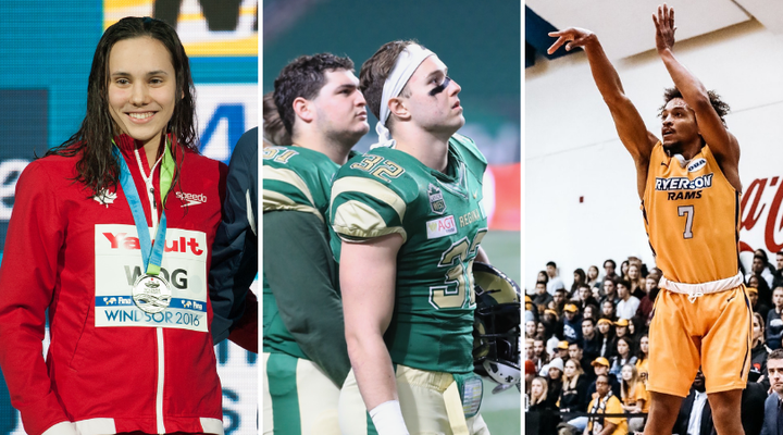 Canadian student athletes are getting creative at home to keep up their training, even as future seasons are