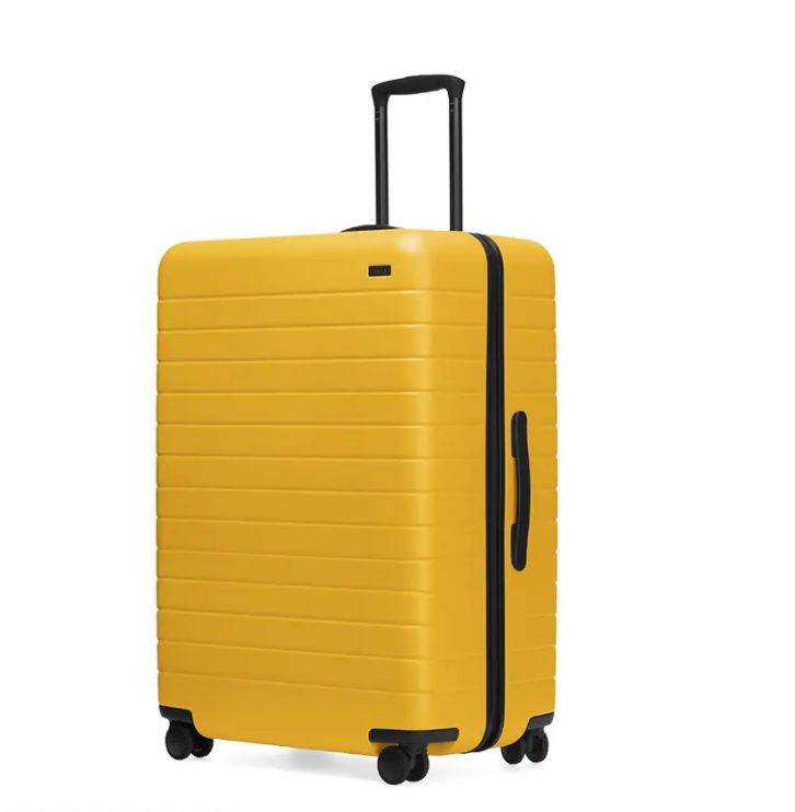 yellow away luggage