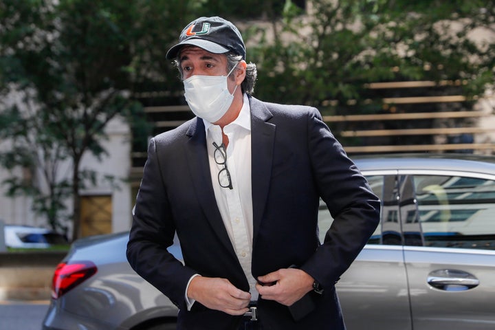 Michael Cohen, shown here in May, is making the rounds promoting his new book, &ldquo;Disloyal: A Memoir: The True Story of t