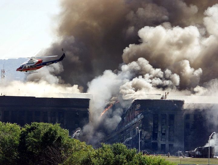 航空機が衝突したペンタゴン（2001年9月11日）