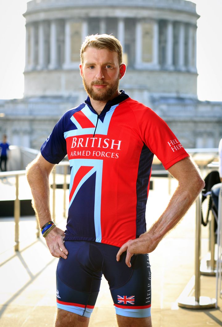 JJ Chalmers in 2014, ahead of his performance in the Invictus Games