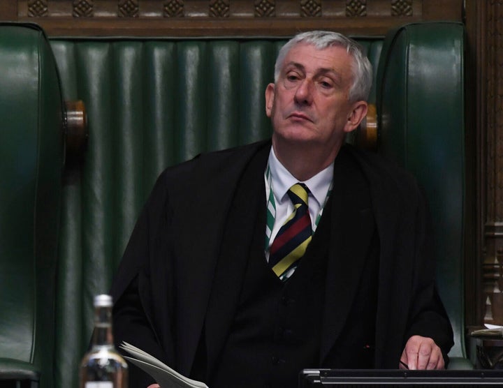 Speaker of the House of Commons Lindsay Hoyle