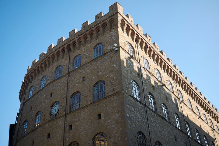 Φλωρεντία Ιταλία, 2019: Εξωτερική άποψη του Μουσείου Salvatore Ferragamo.