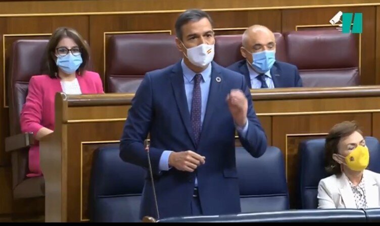 El Día Que Pedro Sánchez Decidió Que Quería Una Mascarilla Con La ...