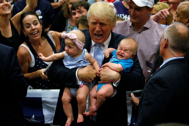 The name Donald fell 27 places in the annual ranking of most popular baby names.