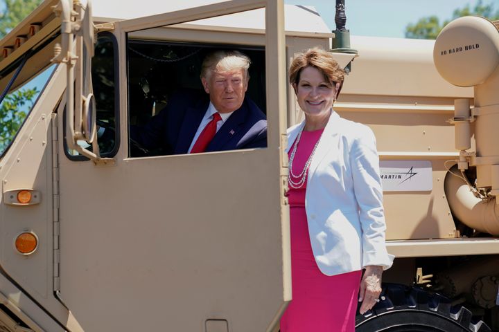 Trump has grown close to Lockheed Martin CEO Marillyn Hewson.