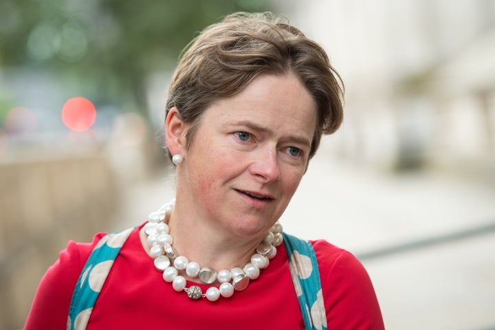 Baroness Dido Harding, Executive Chair of NHS Test and Trace, in Westminster, London.