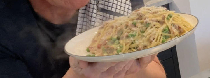 how does gordon ramsay make carbonara sauce 