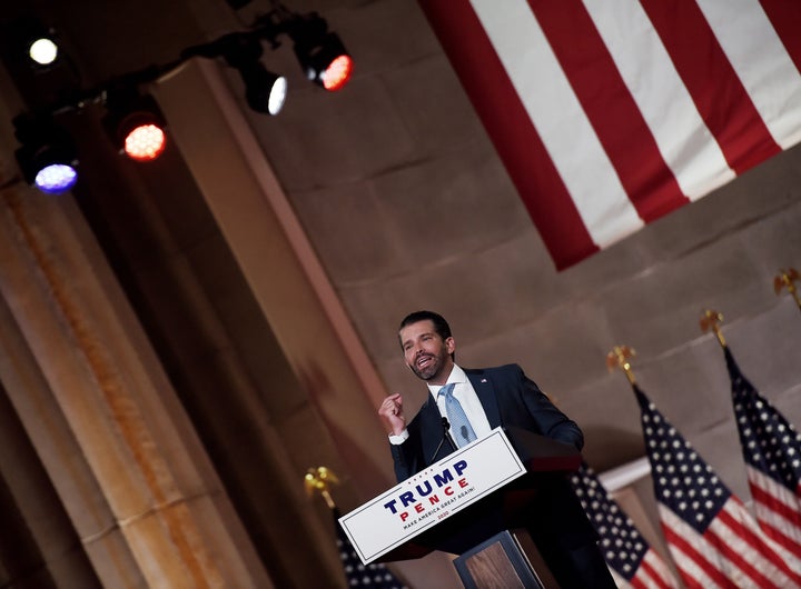 Donald Trump Jr. pressed the case against "cancel culture" in his speech last month at the Republican National Convention. A HuffPost/YouGov poll finds he has work to do to get his message across. 