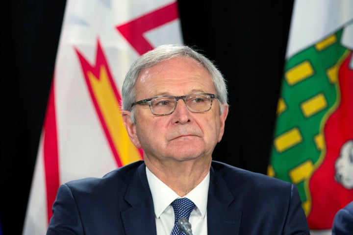 New Brunswick Premier Blaine Higgs during a meeting with Canada's provincial premiers in Toronto on Dec. 2, 2019.