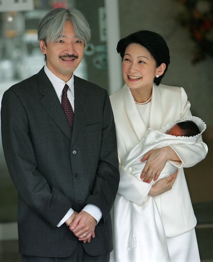 秋篠宮ご夫妻と悠仁さま＝2006年9月