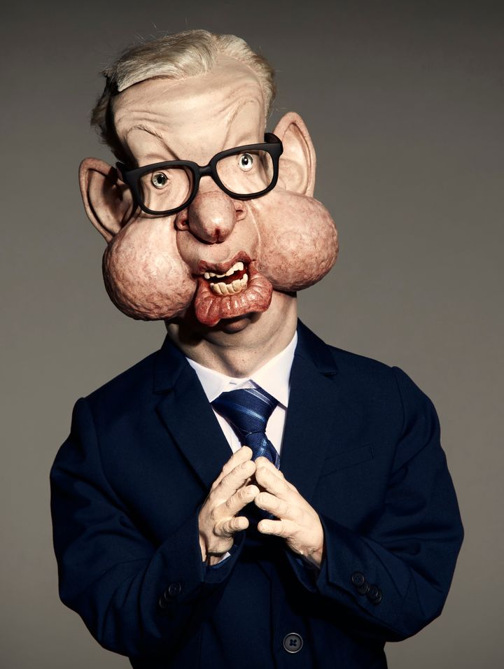 Michael Gove will probably be less than thrilled with his Spitting Image puppet