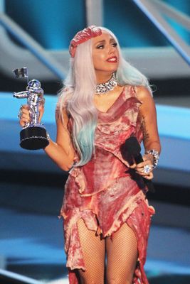 Lady Gaga's Infamous Meat Dress Has a New Home in Las Vegas