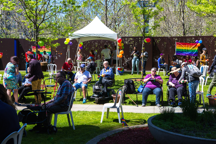 A backyard event at Rekai Centres.